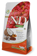 Farmina N&D Grain Free Quinoa Skin & Coat Xira Trofi Xoris Sitira me Renga ga Enilikes Gtes 300gr